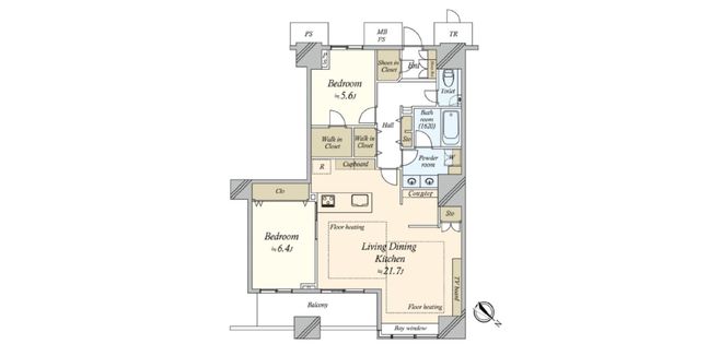 間取図(平面図)