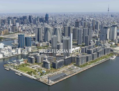 HARUMI FLAG SEA VILLAGE B棟 航空写真