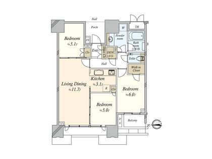 間取図(平面図)