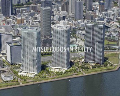 パークタワー晴海 航空写真