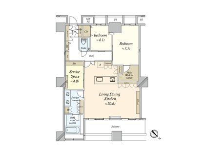 間取図(平面図)