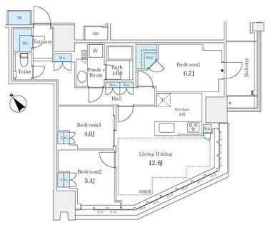 間取図(平面図)