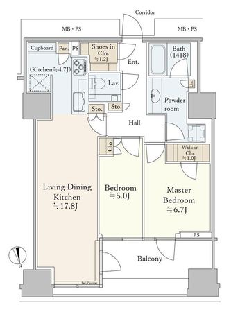 間取図(平面図)