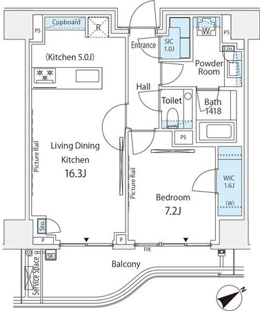 間取図(平面図)