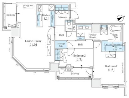 間取図(平面図)