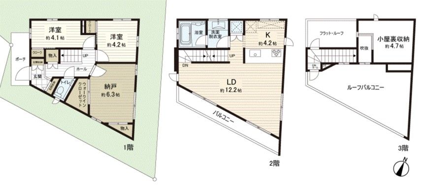 田園調布5丁目M邸 間取図