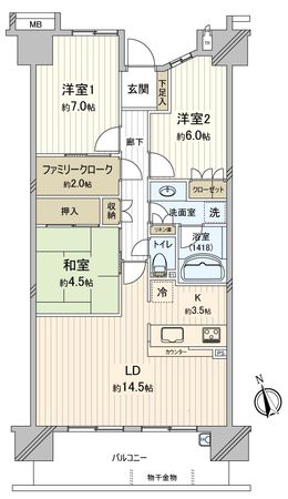 間取図(平面図)