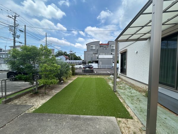 北区中切町戸建 専用庭