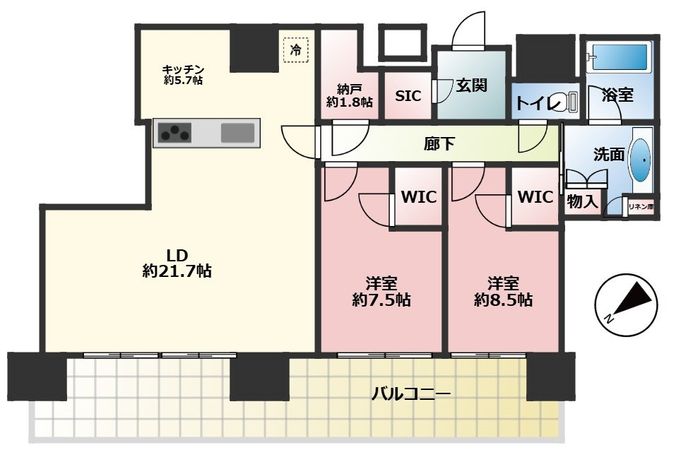 間取図(平面図)