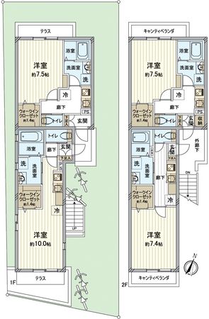 メゾンミキ 間取図(平面図)