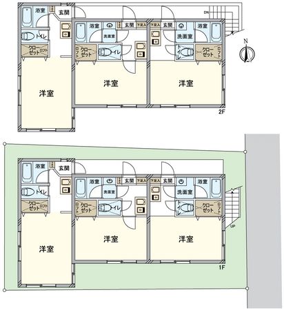 グリシーヌ成城 間取図(平面図)