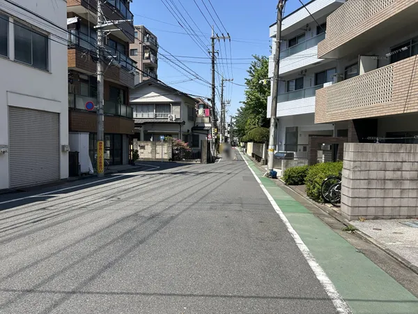 前面道路