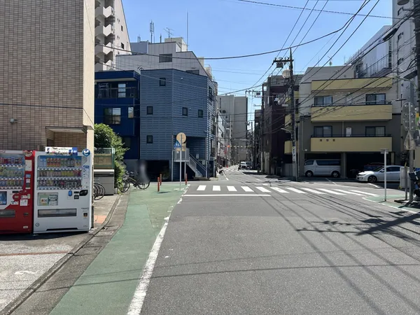 前面道路