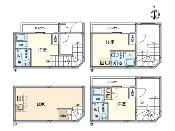 CONTEL馬込 間取図(平面図) CONTEL馬込 間取図(平面図)