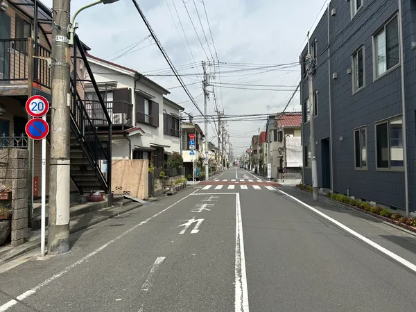 前面道路