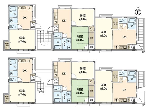 アゼリア 間取図(平面図) アゼリア 間取図(平面図)