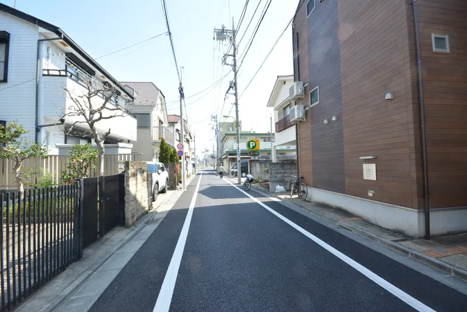 前面道路