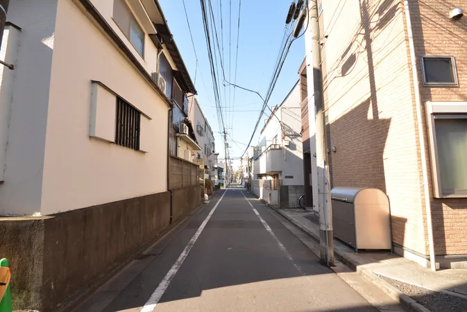 前面道路