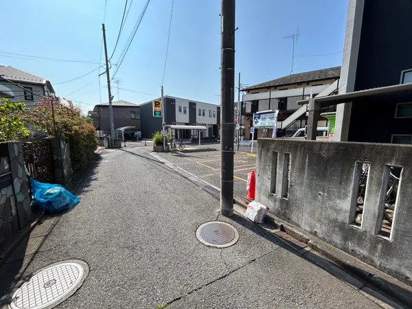前面道路