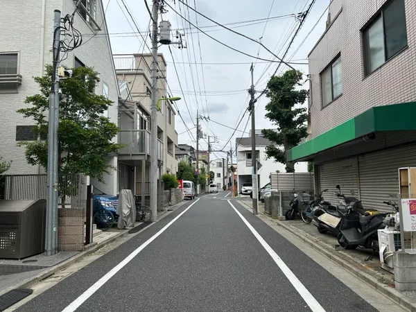 前面道路