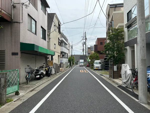 前面道路