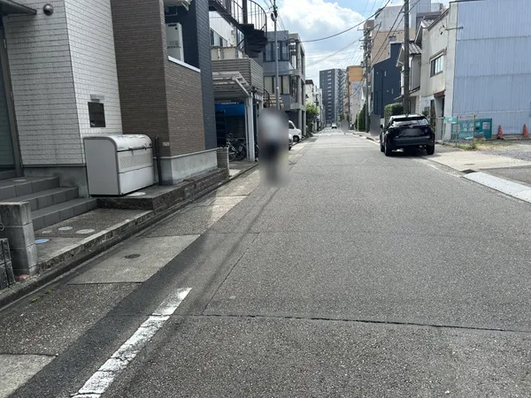 前面道路