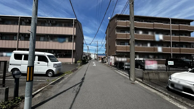 前面道路