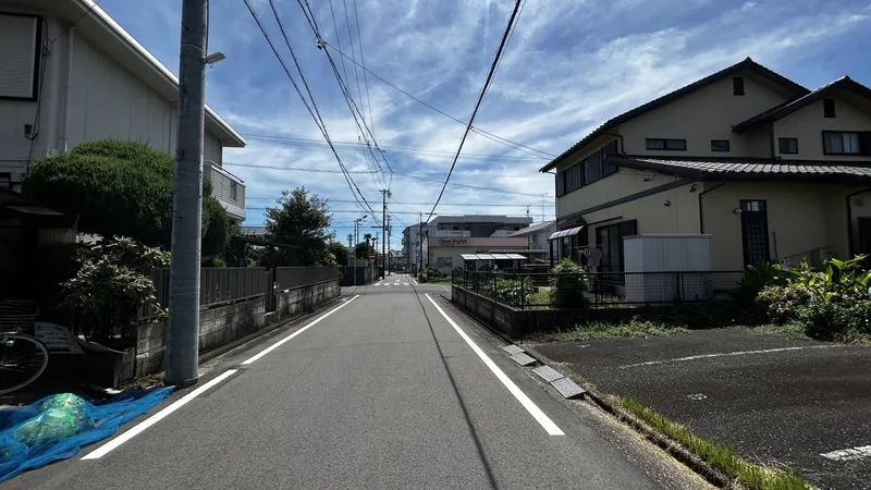 前面道路