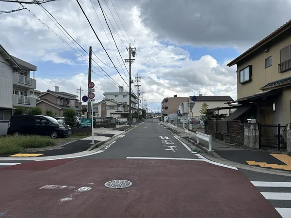 前面道路