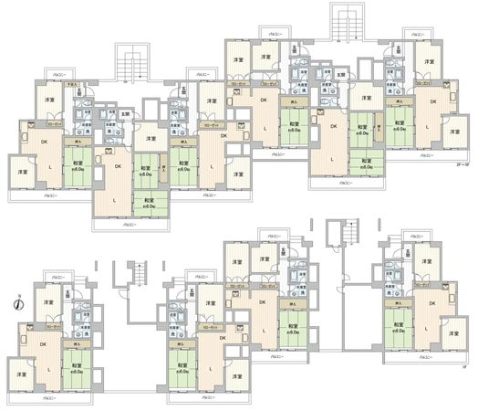 プレミアコートクレア 間取図(平面図) プレミアコートクレア 間取図(平面図)