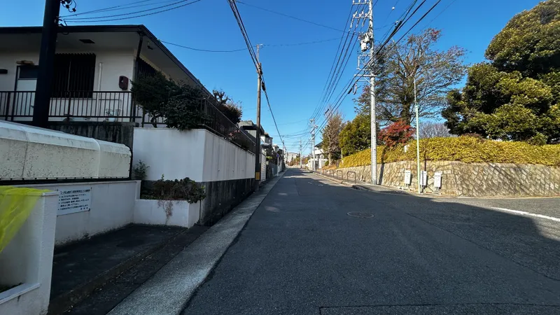 前面道路