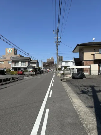 前面道路