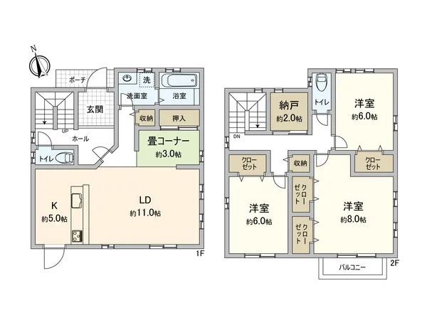 代表間取図（D棟）