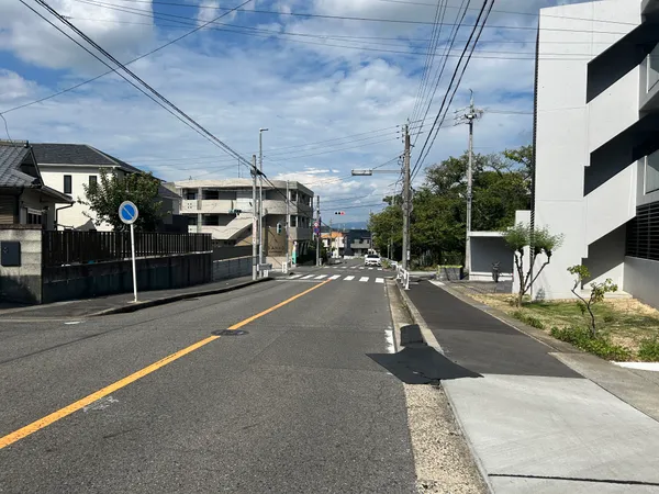 前面道路