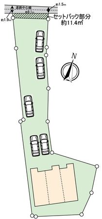 サンパティークT 全体区画図 サンパティークT 全体区画図