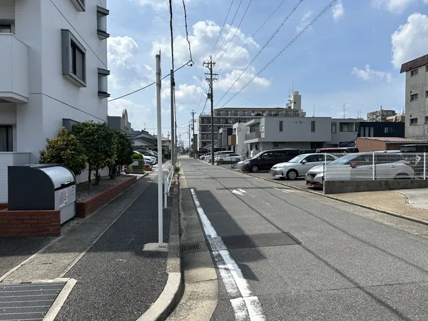 前面道路