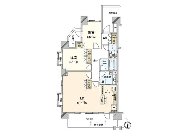パークホームズ南浦和ステーションコンフォート 間取図