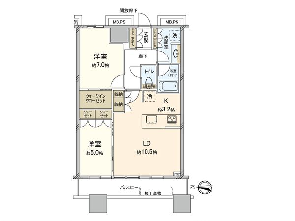 グランドミッドタワーズ大宮フォレストタワー 間取図