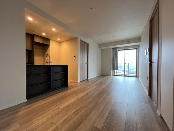 HARUMI FLAG SUN VILLAGE T棟 リビングダイニング