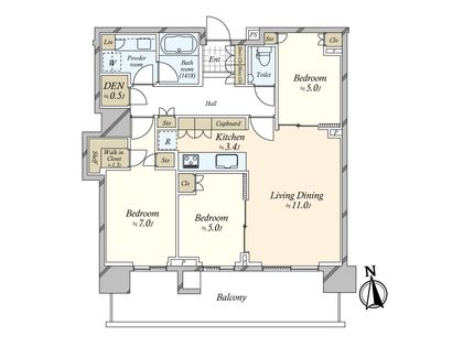 間取図(平面図)