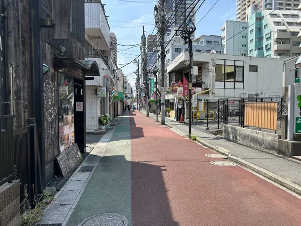 前面道路