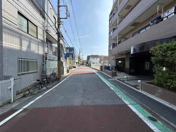 前面道路