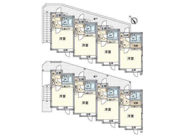 ジュネパレス柏第48 間取図(平面図)