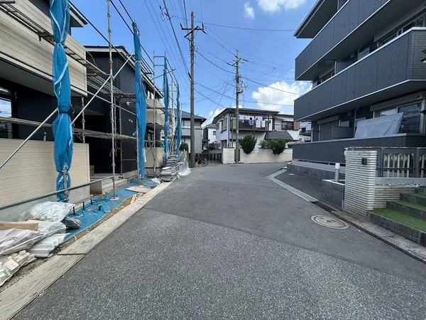 前面道路