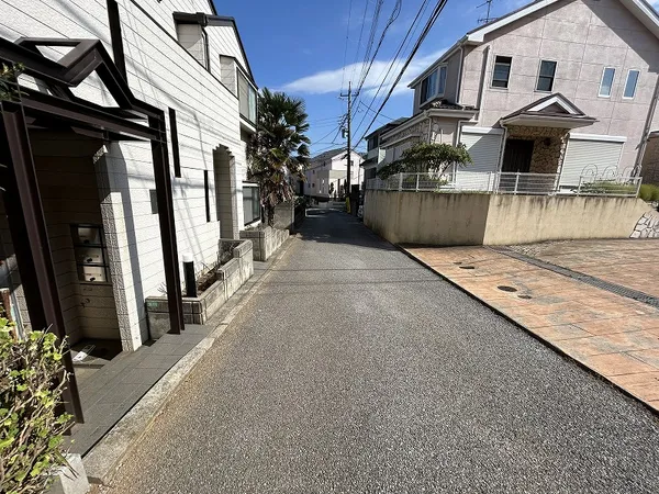 前面道路