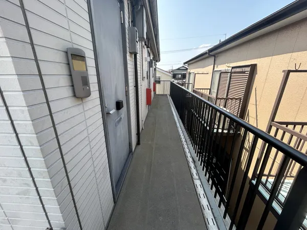 ２階外廊下