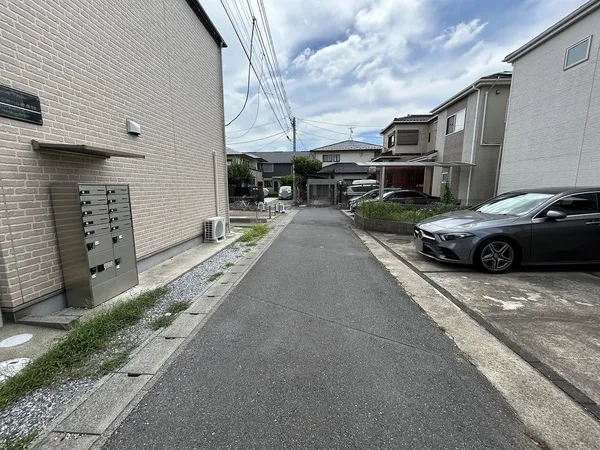 前面道路