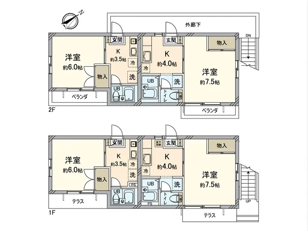 間取図 （メゾンTM）