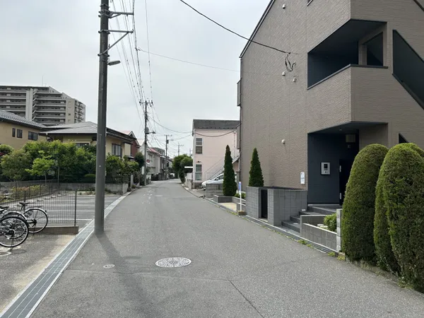 前面道路