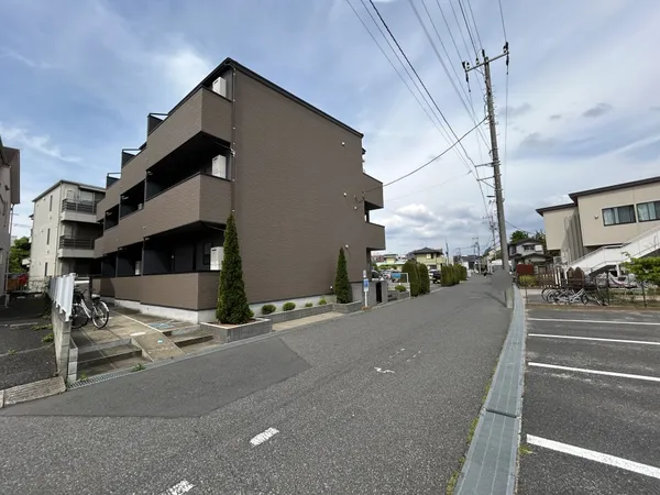 駐車場前面道路